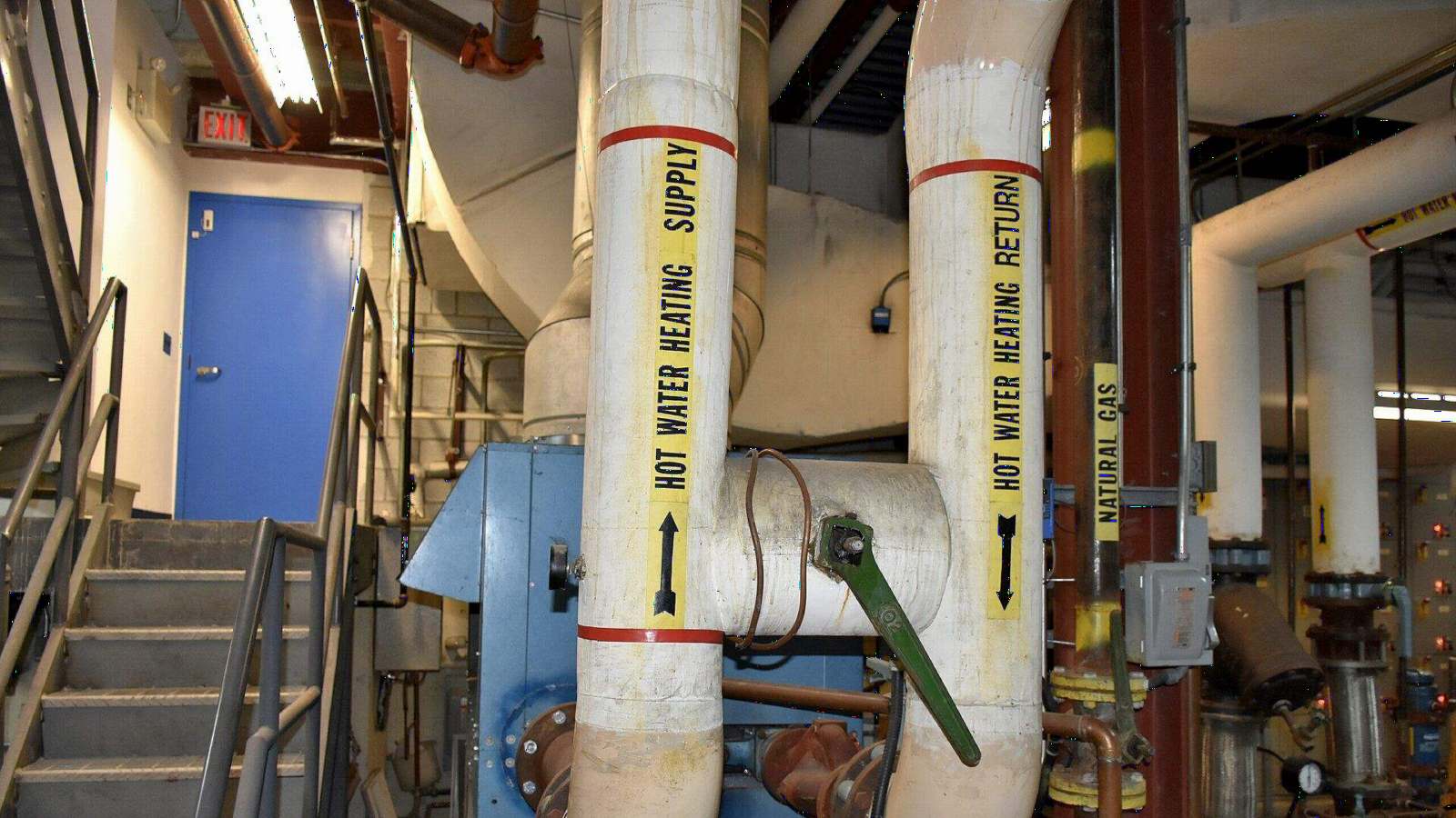 Plant room piping – Calcutta Asbestos Co.